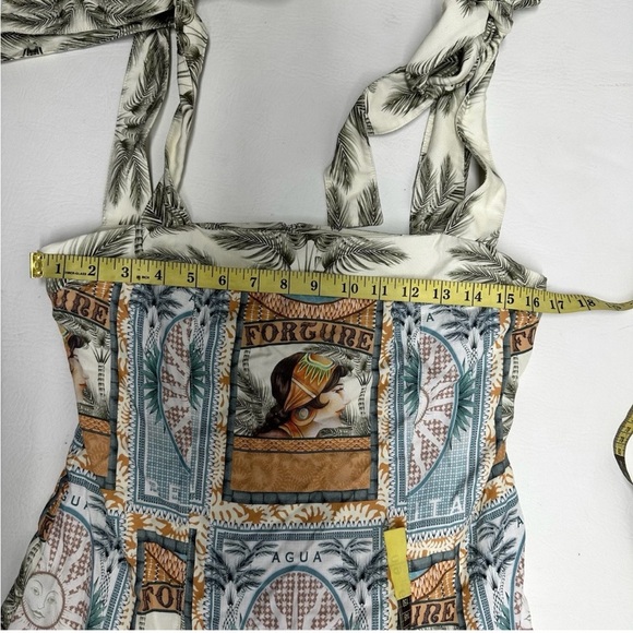 AGUA BENDITA JOAQUINA RUFFLE MINI DRESS Sleeveless SIZE Medium - Picture 5 of 9